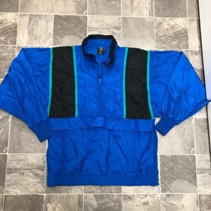 Men’s vintage 90s color block windbreaker top sz S
